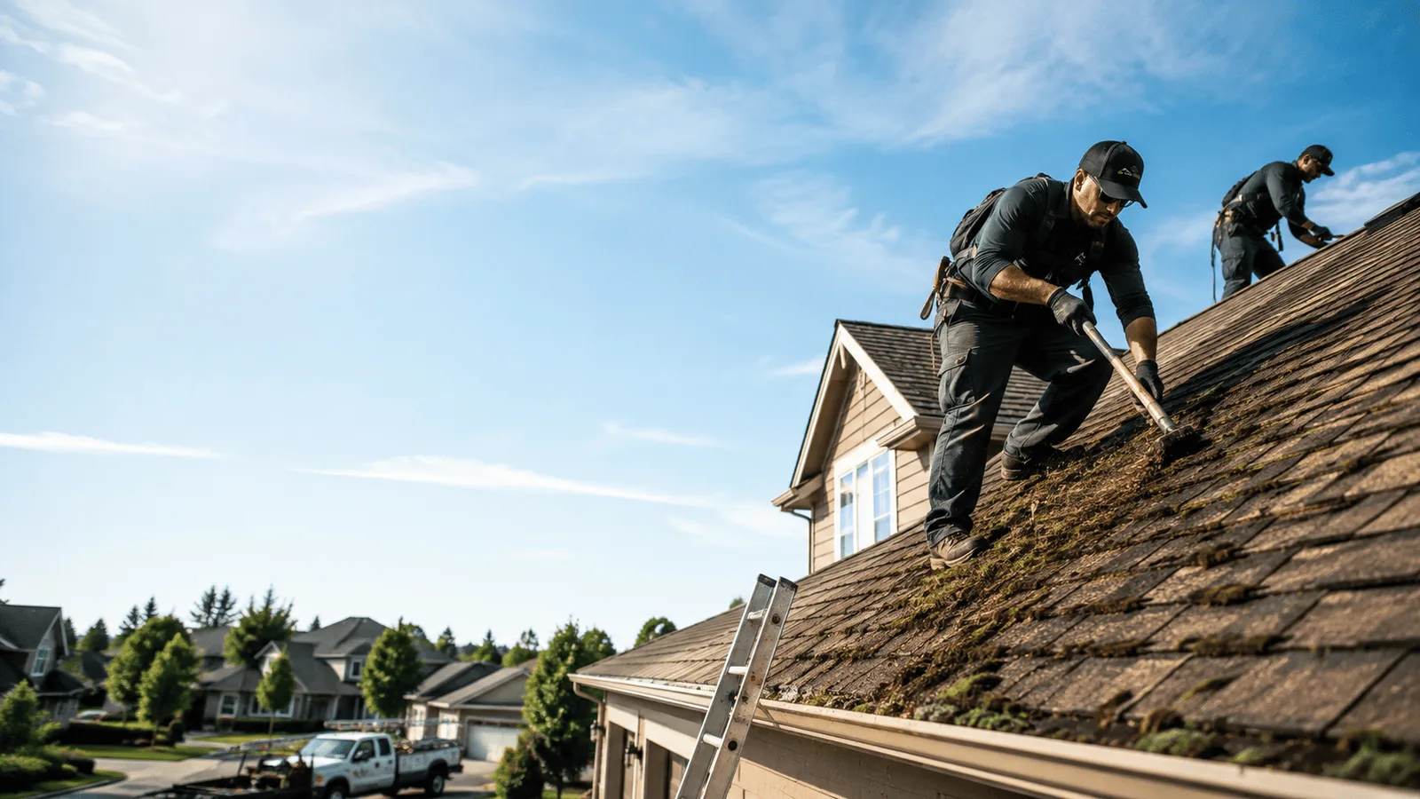 Roof Moss Removal in Berlin, CT near me